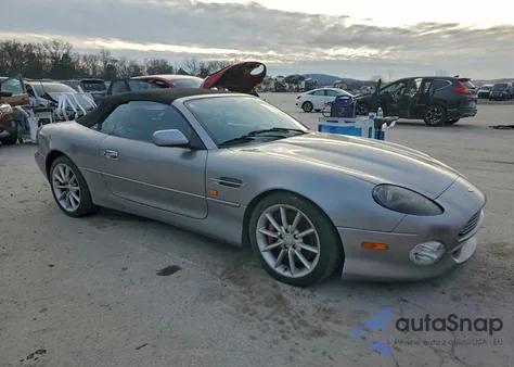 2002 Aston Martin Db7 Vantage z USA, uszkodzony, nr VIN SCFAB42392K402475